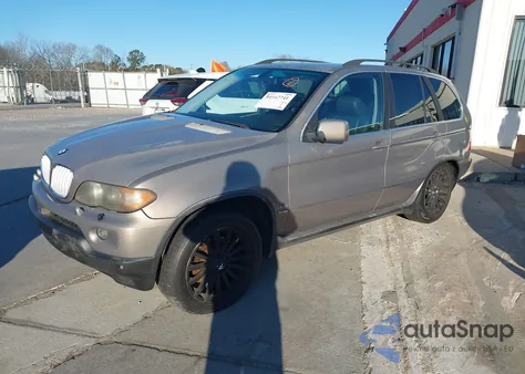 2006 BMW X5 4.4I from USA, damaged, VIN 5UXFB53516LV21047